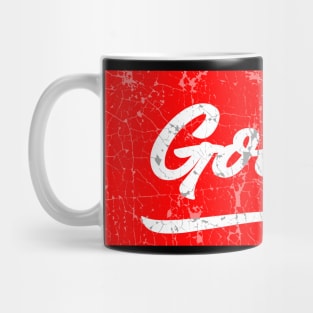 goose band red vintage Mug